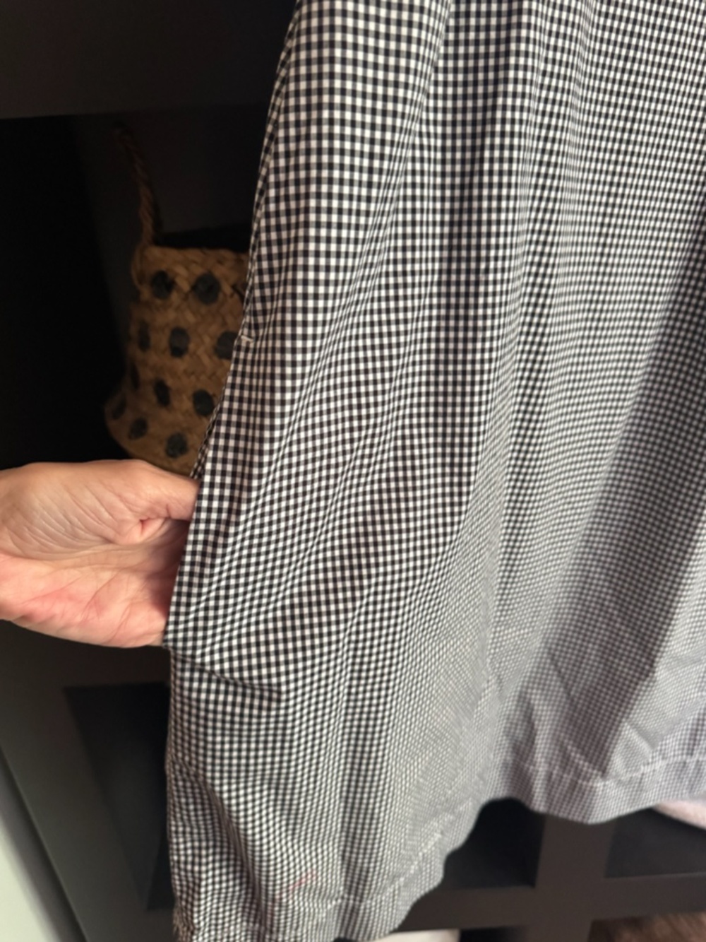 Gingham Ruffle Dress - Picture 5 of 9